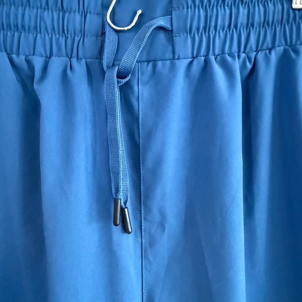NWT Blue Cropped Track Pants - Picture 6 of 8